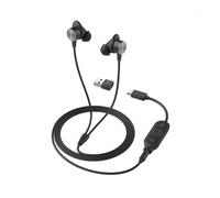 Logitech Zone Wired Eearbuds Grafito