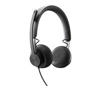 Logitech 981-000875 auricular y casco Auriculares Alámbrico Diadema Llamadas/Música USB Tipo C Grafito