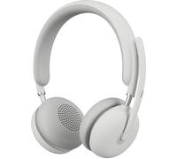 Logitech Zone Wireless 2 Auriculares Diadema Oficina - Inalámbrico y Alámbrico USB-C, Bluetooth 5.2, Cancelación Activa de Ruido (ANC), Blanco