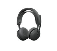 Logitech Zone Wireless 2 ES para empresas: auriculares inalámbricos duales con ANC híbrido adaptativo | Certificados para Microsoft Teams | Grafito