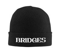 Logo de Bridges Death Stranding Gorros de Gorro Gorro Gorro de Primavera Patrón de Punto de Punto Street Y2K Hombre Mujer Hippie Gorra cálida