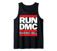 Logo oficial de Run DMC Raising Hell Camiseta sin Mangas