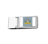 Logo World No Tobacoo Day - Cartera delgada para dinero con clip de acero inoxidable
