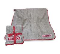 logobrands Frosty Fleece NCAA Alabama Crimson Tide-Manta de Forro Polar, Talla única, Cardenal, Color del Equipo Unisex Adulto