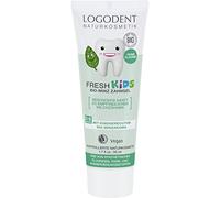 Logodent - Cosméticos naturales Fresh Kids Bio Menta Gel para dientes de leche y niños sanos y fuertes, libre de aditivos de fluoruro sintéticos, vegano, 1 x 50 ml