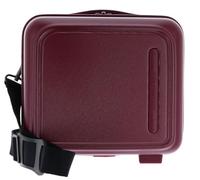 Mandarina Duck Logoduck+ Maletin de maquillaje zarzamora, policarbonato, 28 x 25 x 17cm