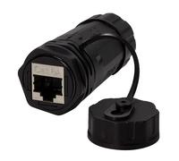 Logon networking twpgland84 cambiador de género para cable rj-45 negr