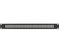 LOGON RAB200BL Accesorio de Bastidor Blank Panel - Accesorio de Rack (Blank Panel, Negro, 1U, 48,3 cm (19"), 482 mm, 15 mm)