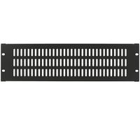 LOGON RAB210BL Accesorio de Bastidor Blank Panel - Accesorio de Rack (Blank Panel, Negro, 3U, 48,3 cm (19"), 482 mm, 15 mm)