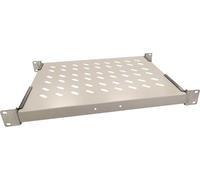 LOGON RAS100WH Accesorio de Bastidor Rack Shelf - Accesorio de Rack (Rack Shelf, Blanco, 50 kg, 1U, 48,3 cm (19"), 465 mm)