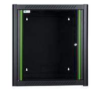 Logon rwm12u45bl armario rack 12u bastidor de pared negro