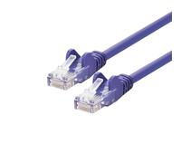 LOGON TCU55U005P - Cable de Red (0,5 m, Cat5e, U/UTP (UTP), RJ-45, RJ-45, Púrpura)
