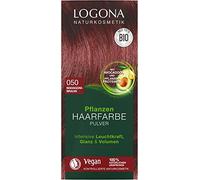 LOGONA 03011 coloración del cabello Marrón - Coloración del cabello (Marrón, mahogany brown, Cabello normal, Nutritiva, Mujeres, Lawsonia Inermis (Henna)*, Beta Vulgaris (Beet) Root Powder, Juglans Regia (Walnut) Shell Powder,...)