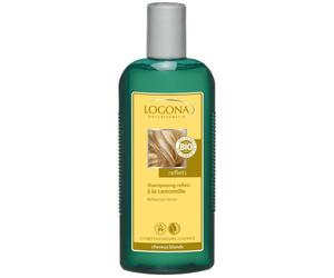Logona: 1003 shacam, cuidado y belleza del cabello, champú, reflejos a la camomila, 250 ml.