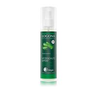 LOGONA Naturkosmetik - Spray de protección contra el calor para todos los tipos de cabello, fórmula protectora efectiva, complejo de protección del calor natural para un cabello saludable y cuidado, vegano, 150 ml