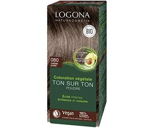 Logona Colorante vegetal castaño dorado 080 100gr. 1 Unidad 100 g
