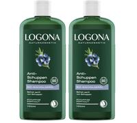 logona Natural cosmético Anti de caseta de champú Bio wacholderöl, RMS contra Cobertizos & neubildung, Calma & irritados Seca de Piel, con Bio de extractos de Plantas, 250 ml (Paquete de 2)