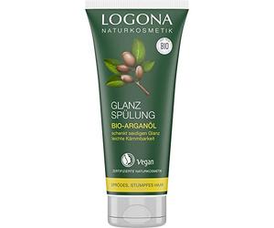 logona Natural cosmético brillo Conditioner arganöl bio, protege sprödes, stumpfes pelo y hay seidigen brillo, valor de aceites Completo, Vegano), 200 ml