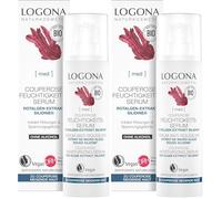 logona Natural cosmético Coupe Rose Humedad de Serum, Proporciona la a Coupe Rose neigenden piel la extra Mucha Humedad, con el Agente activo silidine® exclusiva, Vegano), 30 ml (Paquete de 2)