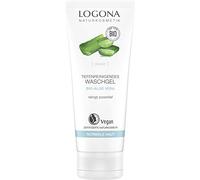LOGONA Naturkosmetik Gel de lavado vitalizante, limpia profundamente y cuida durante la aplicación, sensación refrescante de la piel, vegano, 100 ml