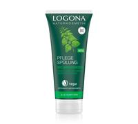 LOGONA Naturkosmetik Acondicionador de ortiga orgánica, acondicionador natural para cada cabello, cuidado intensivo para cabello suave, peinado mejorado, vegano y sin silicona, 200 ml