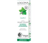 Logona - Purify Activo anti espinillas menta orgánica y ácido salicílico de corteza de sauce Mascarillas antiacné 6 ml unisex