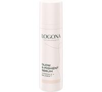 LOGONA Sérum Facial Glow & Pigment - Vitamina C, Ácido Hialurónico, Belides™ y Aloe Vera Bio - Para Manchas y Tono Irregular +40 - 30 ml