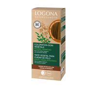 Logona Tinte Vegetal Nutritivo en Polvo Marrón Ámbar Color para cabello 100 g
