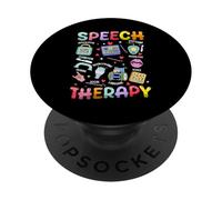 Logopedia Articulación Lenguaje Audición Social PopSockets PopGrip Adhesivo