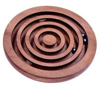 Logoplay Ball Labyrint - Juego de habilidad - Juego de pensamiento - Juego de rompecabezas - Paciencia de madera