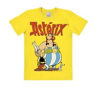 Logoshirt® Astérix el Galo I Astérix y Obélix I Camiseta Print I Mujer y Hombre I Manga Corta I Amarillo (065) I Diseño Original con Licencia I Talla 3XL