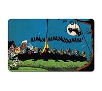 Logoshirt® Astérix I Obélix I Banquete I Tabla de desayuno I Tabla de cortar I 23x14cm I Lavable en lavavajillas y resistente al calor I Diseño Original con Licencia