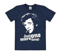 Logoshirt® Colombo I Just One More Thing I Camiseta Print I Mujer y Hombre I Manga Corta I Azul Oscuro I Diseño Original con Licencia I Talla XXL