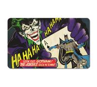 Logoshirt® DC Comics I Batman I The Joker's Back In Town I Tabla de desayuno I Tabla de cortar I 23x14cm I Lavable en lavavajillas y resistente al calor I Diseño Original con Licencia