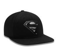 Logoshirt®️ DC Comics I Superman I Logo Negro I Gorra Snapback I Mujer y Hombre I Bordado 3D I Diseño Original con Licencia