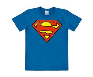 Logoshirt® DC I Superman I Logo Clean I Camiseta Print I Mujer y Hombre I Manga Corta I Azul I Diseño Original con Licencia I Talla 4XL