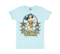 Logoshirt® DC I Wonder Woman I Estrellas I Camiseta Print I Mujer y Hombre I Manga Corta | Diseño Original con Licencia