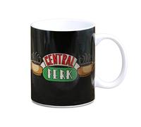 Logoshirt® Friends - Central Perk - Logo I Taza de café de Porcelana, 300 ml I Apta para lavavajillas y microondas I En Caja de Regalo de Color I Diseño Original con Licencia