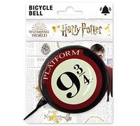 Logoshirt®Harry Potter - Expreso de Hogwarts - Andén 9 3/4 I Timbre Bicicleta Grande Ø 80 mm I Campana con Motivo biciclo Retro I fatto di Acciaio Solido I Diseño Original con Licencia
