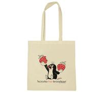 Logoshirt® Krtek, el Topo | Fresas | Bolsa de algodón | Impresa I Asas largas | natural | Diseño original con licencia