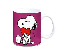 Logoshirt® Peanuts I Snoppy I Thinking Of You | Taza de café de porcelana, 300 ml | Apta para lavavajillas y microondas | En caja de regalo de color | Diseño original con licencia
