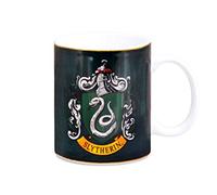 Kasdesign Mug Harry Potter Serpentard Tazas de Desayuno, Multicolor, 1 Unidad (Paquete de 1)