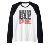 Logotipo apilado Humble Pie Camiseta Manga Raglan