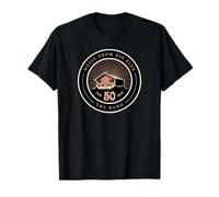 Logotipo circular del 50 aniversario de The Band Big Pink Camiseta