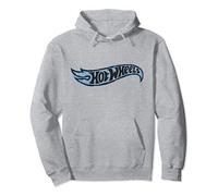 Logotipo clásico azul de Hot Wheels Sudadera con Capucha