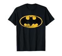 Logotipo clásico de Batman DC Envejecido Camiseta