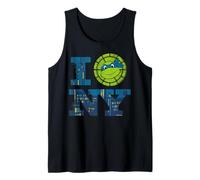 Logotipo clásico de TMNT Teenage Mutant Ninja Turtles Street NYC Camiseta sin Mangas