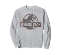 Logotipo clásico desgastado de Jurassic Park Sudadera