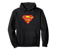 Logotipo clásico legendario de Superman Sudadera con Capucha