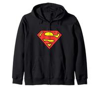 Logotipo clásico legendario de Superman Sudadera con Capucha